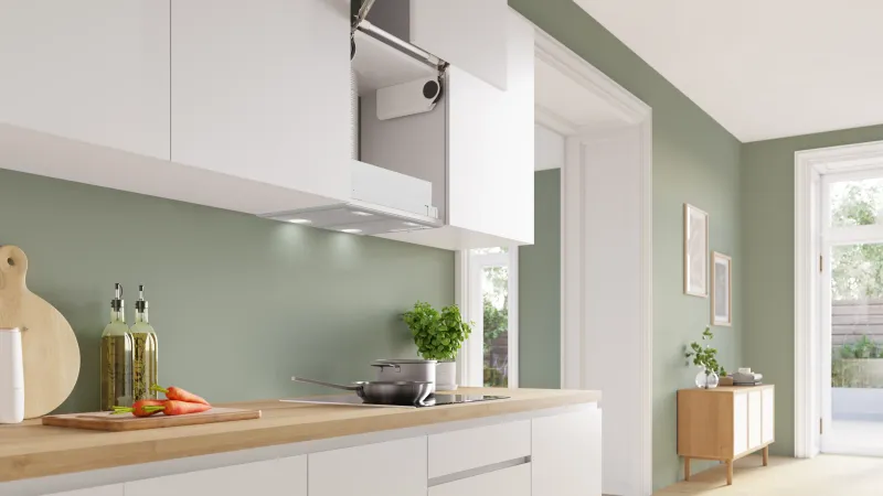 Bosch Serie 4 DHL555BM extractor hood — view 3