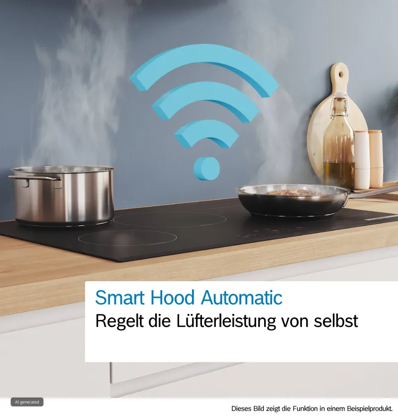 Bosch Serie 4 DWK87FN60 extractor hood — view 2
