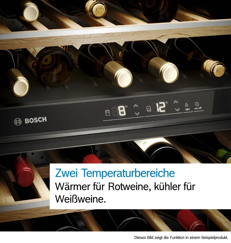 Bosch Serie 6 KWK36ABGA wine cooler — view 2