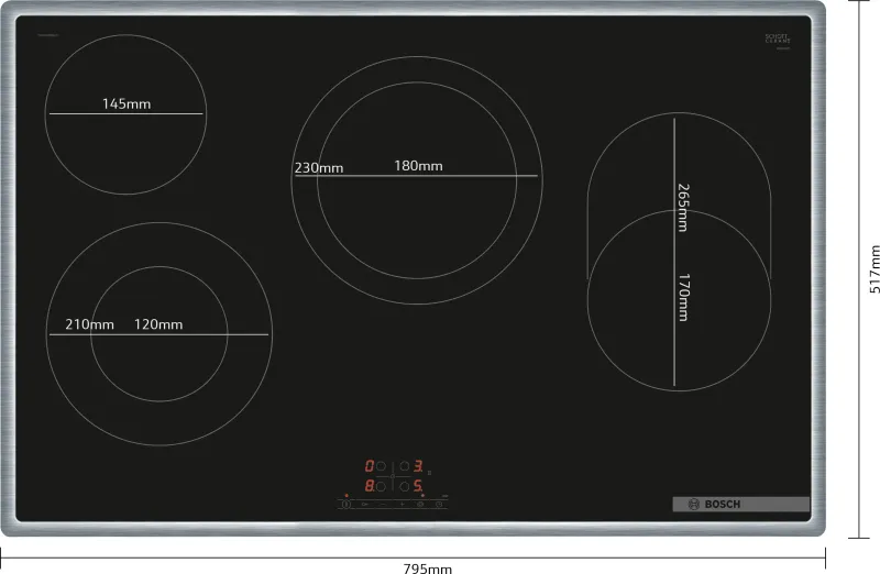 Bosch Serie 4 PKH845BB1D hob — view 4