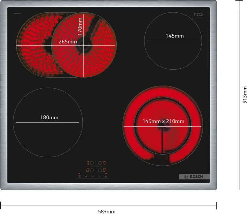 Bosch Serie 4 PKN645BA2E hob — view 5