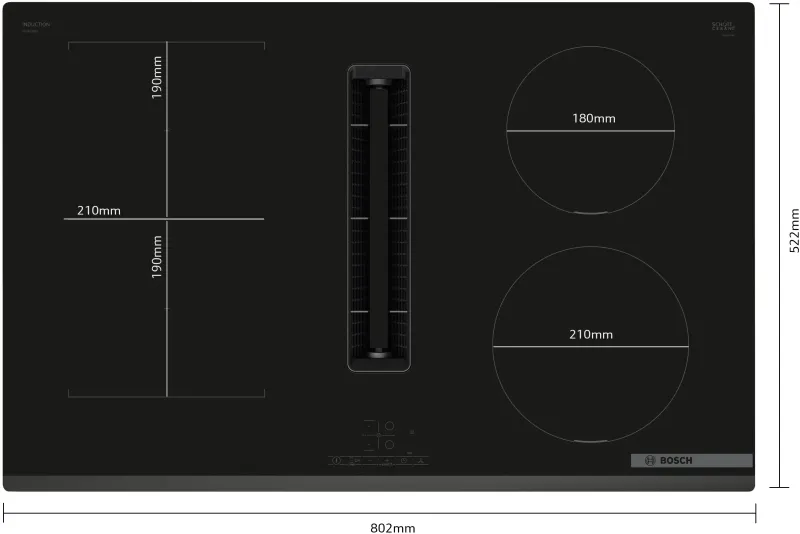 Bosch Serie 4 PVS831B16E hob — view 5