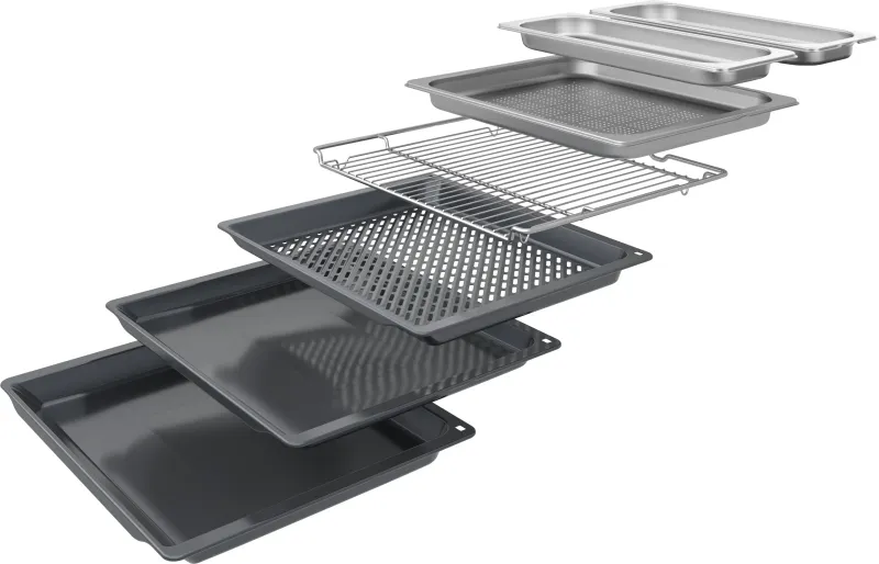 Bosch Serie 8 Einbau-Dampfbackofen HSG7364B1 oven — view 5