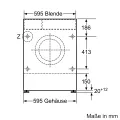 Bosch Serie 6 WKD28543 washer-dryer thumbnail 3