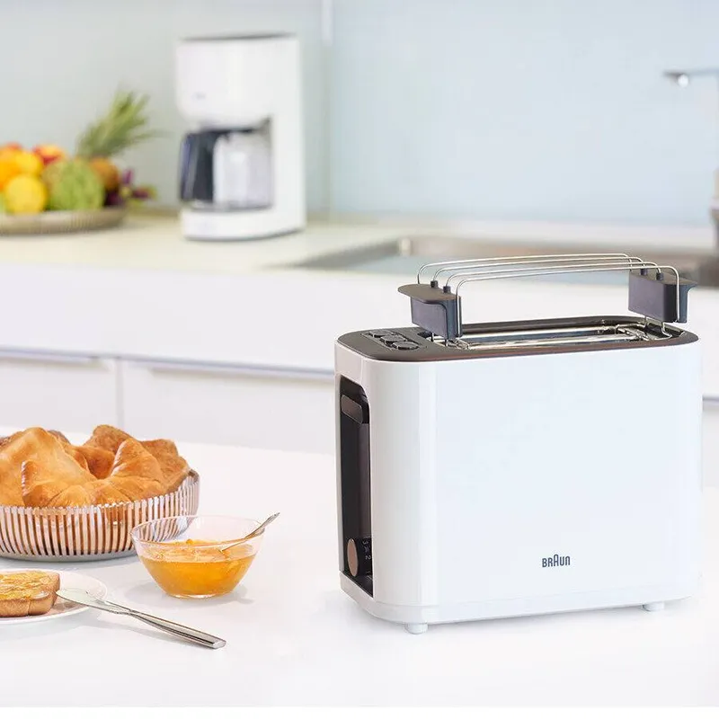 Braun PurEase Toaster HT 3010 Weiß — view 3