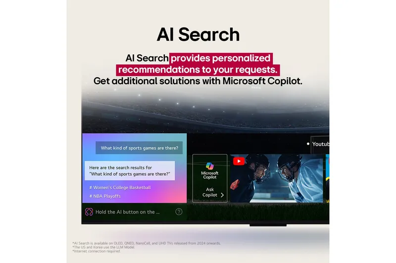 LG QNED AI QNED80 (65QNED80A6A) — view 4
