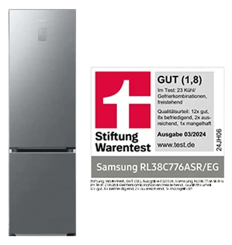 Samsung RL38C776ASR-EG refrigerator — view 1