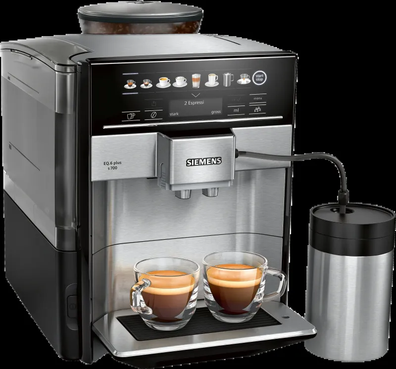 Siemens EQ6 plus s700 TE657M03DE coffee machine — view 1
