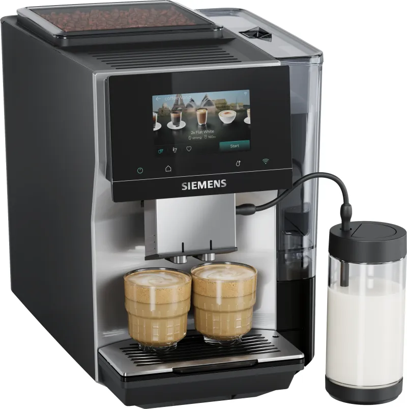 Siemens EQ700 iAroma TP7X5BM7 coffee machine — view 1