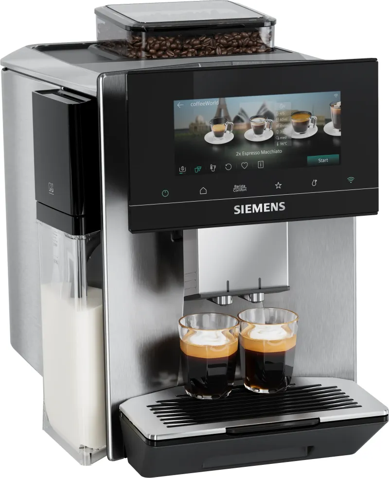 Siemens EQ900 plus iAroma TQ923EZ3 coffee machine — view 1