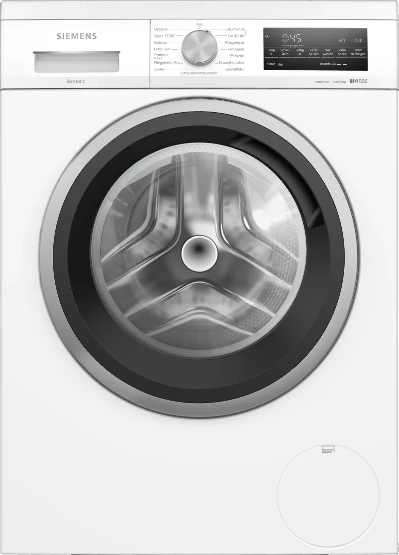 Siemens iQ500 WU14UT71 washing machine — view 1