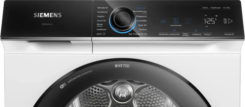 Siemens iQ700 WQ35B2B30 tumble dryer — view 3